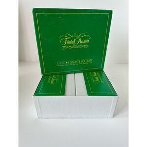 Vintage 1981 Trivial Pursuit All-Sports Edition Subsidary Card Set